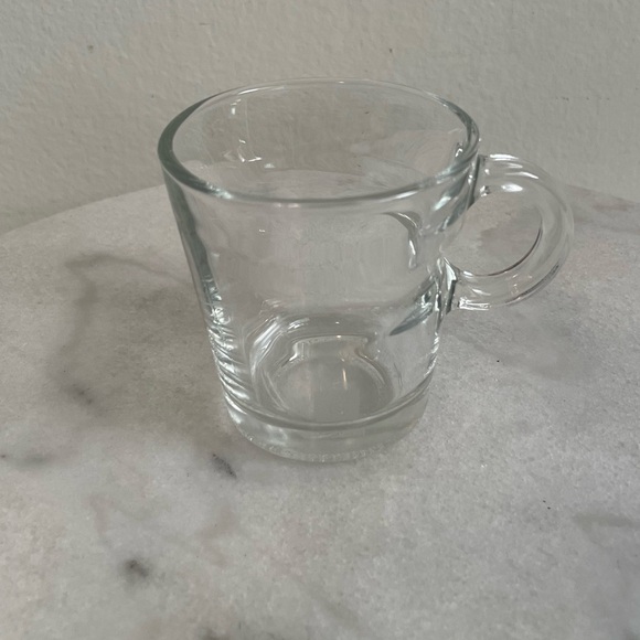 Vintage Atelier Oi for Nespresso Espresso Glass Cup and Stainless Steal Saucer - Picture 12 of 14